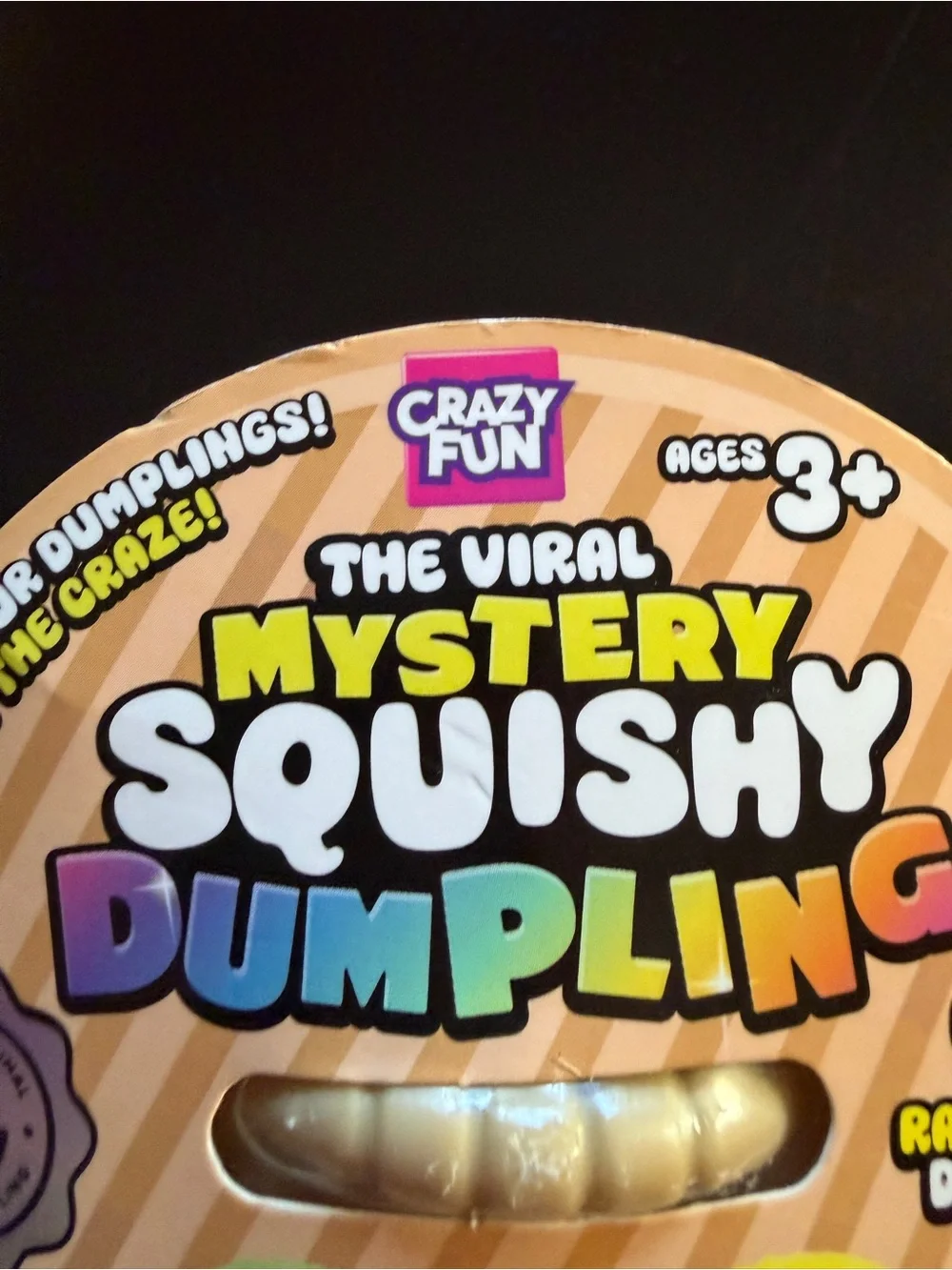 New Viral Mystery Squishy Viral Tie Dye Dumpling Crazy Fun RMS Squeeze Diamond